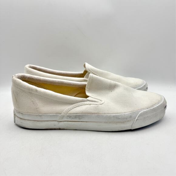 Converse x Jack Purcell Mens Court Sneakers US 12 White Beige Canvas NWT main image 7